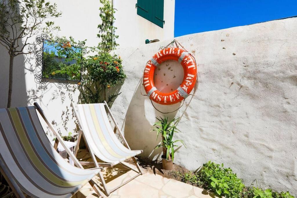 Maison De Charme A La Couarde-Sur-Mer Exteriör bild